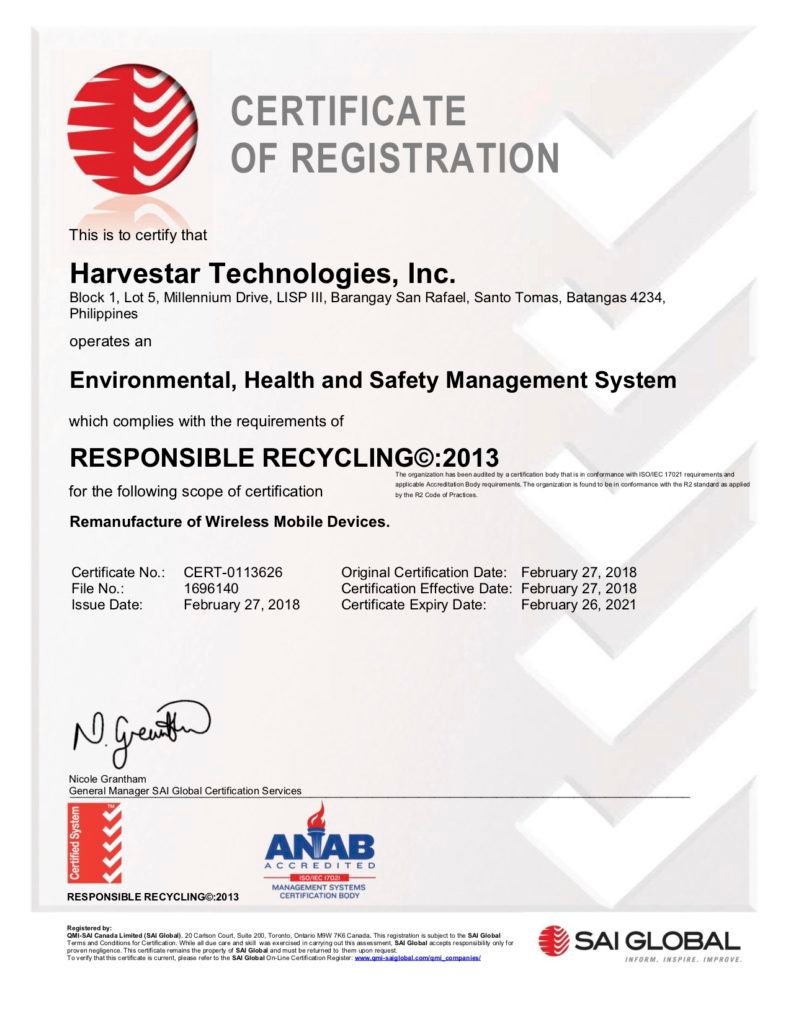 R2 SERI Myanmmar Singapore Philippines Penang