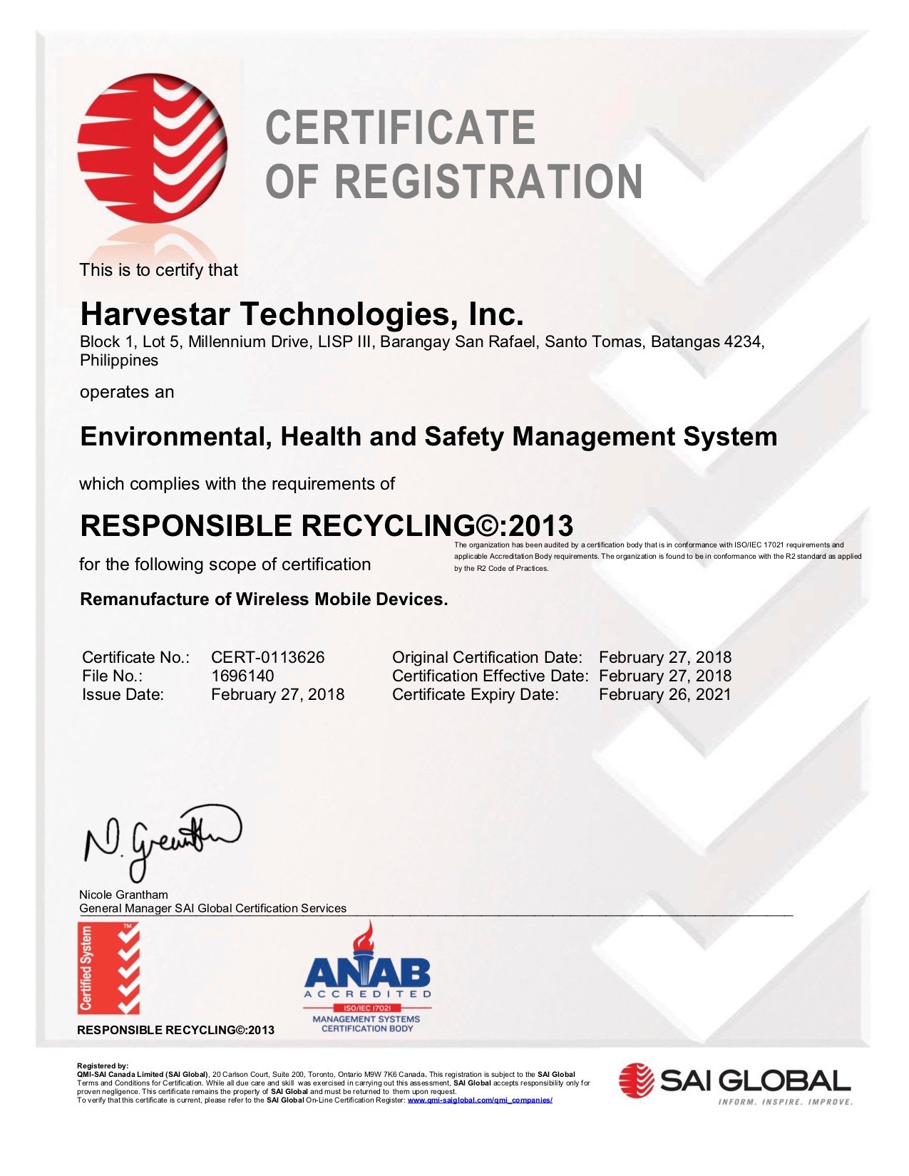 R2 SERI Myanmmar Singapore Philippines Penang