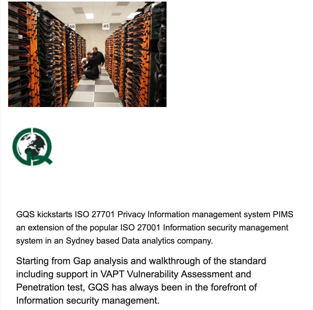 ISO 27701 Privacy Information Managment system