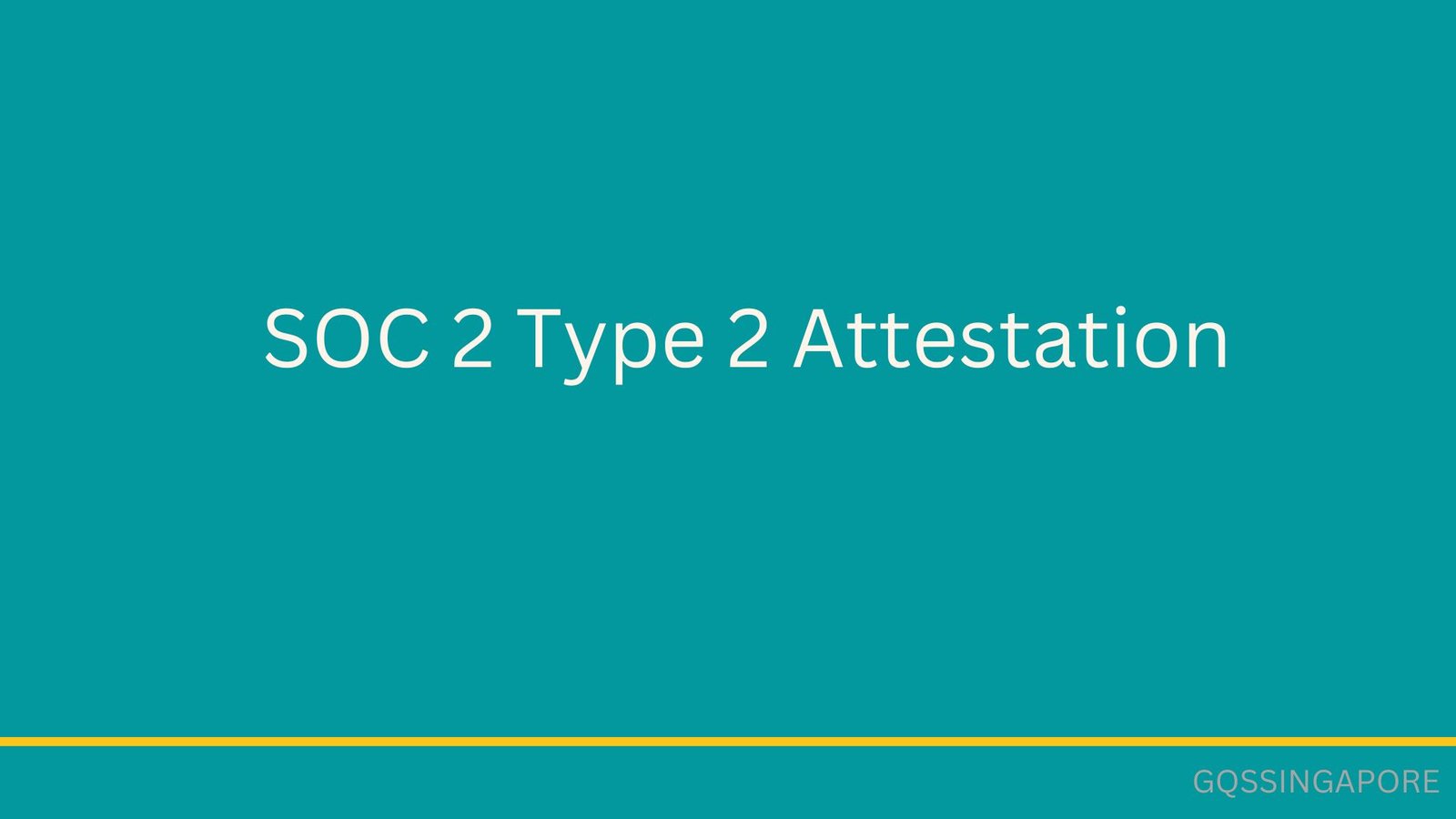 SOC 2 Type 2 Attestation